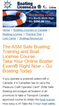 Mobile Screenshot of boatinglicense.ca